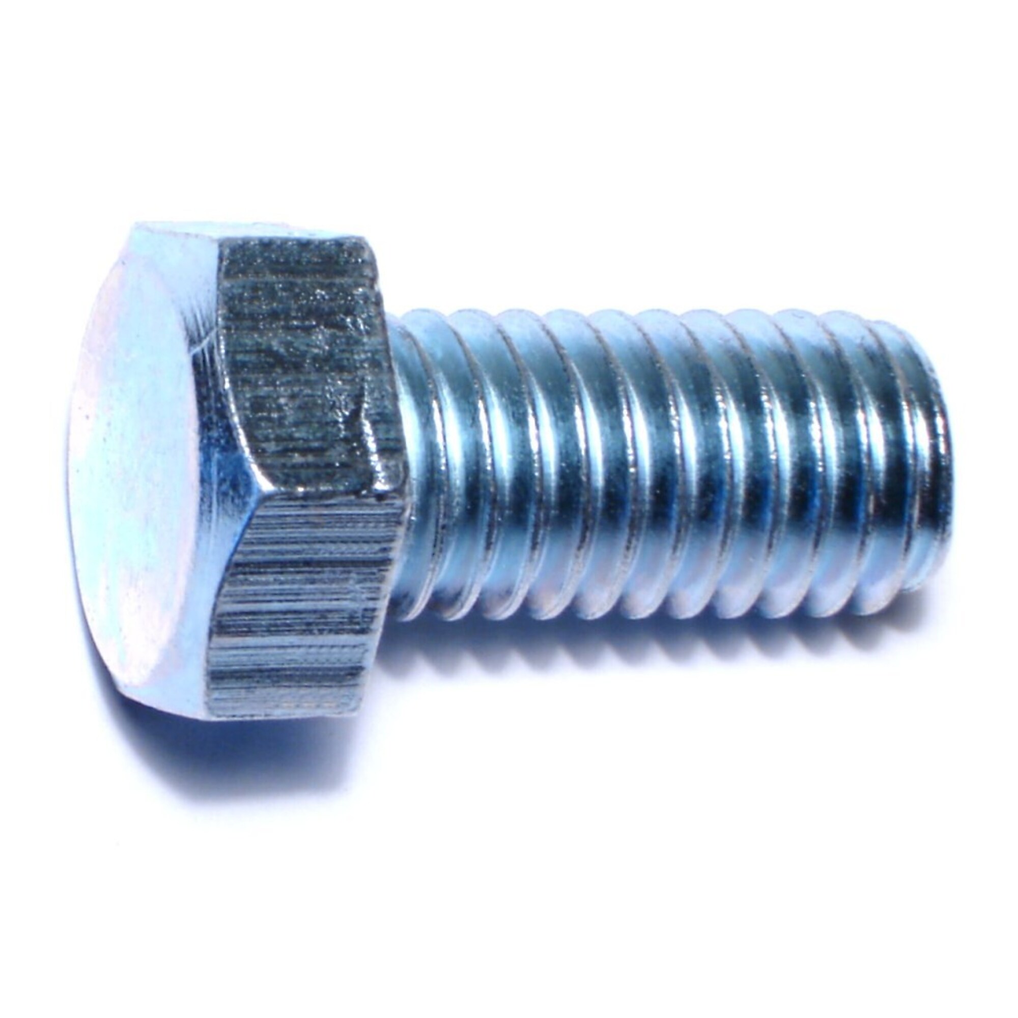 Midwest Fastener Hex Bolt Zinc - 1/2in.-13 x 1in., Grade 2/A307 Steel, 50 Pcs, Model# 00098